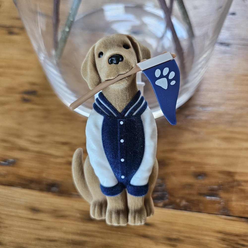 Bath & Body Works Collegiate Dog Wallflower Plug In Blue and White Team Colors - Picture 7 of 9